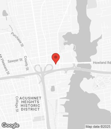 Map of 250 Coggeshall St. New Bedford 02746